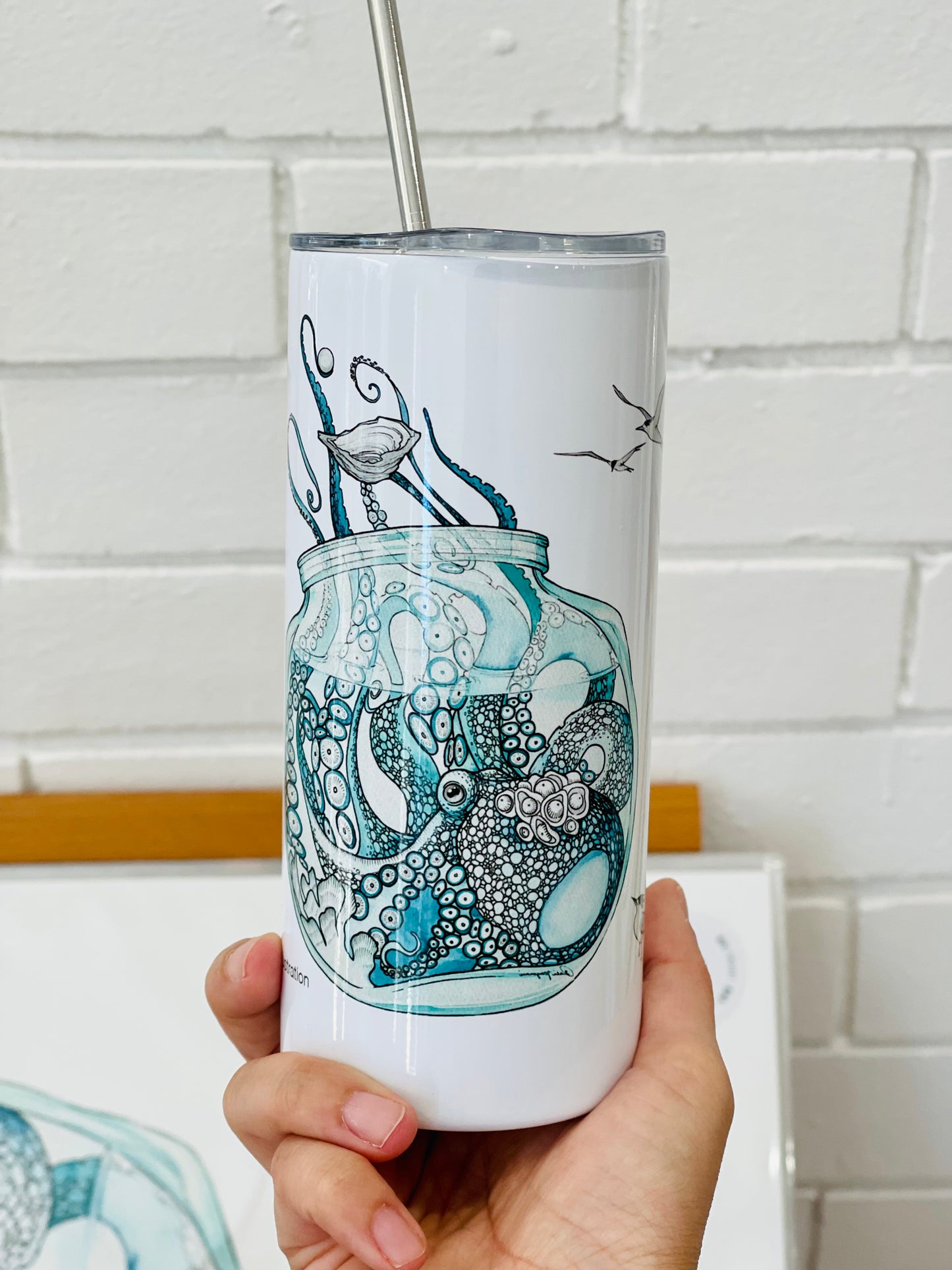 Mandart Stainless Steel Skinny Tumblers