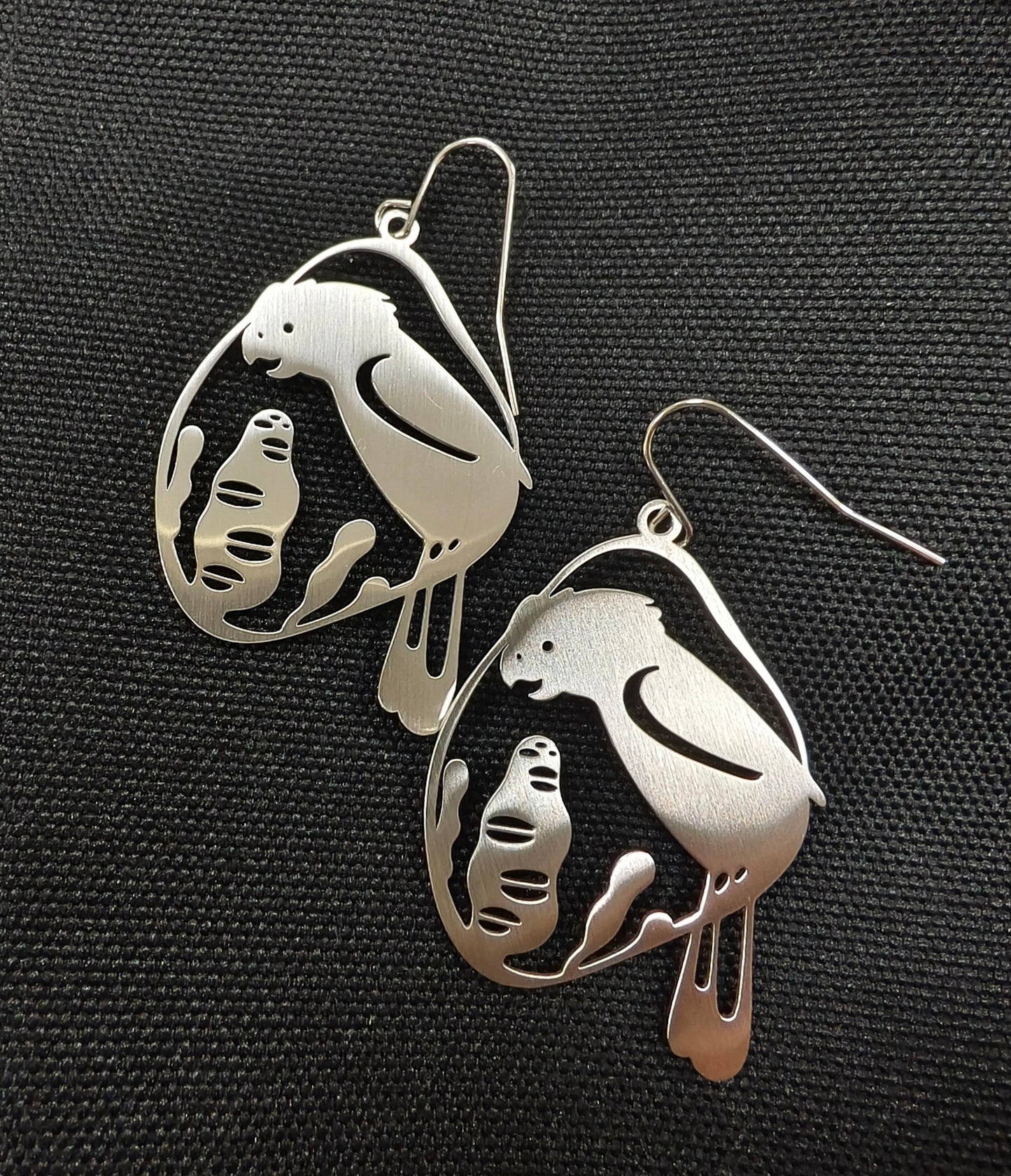 Mandart stainless steel earrings (preorder)