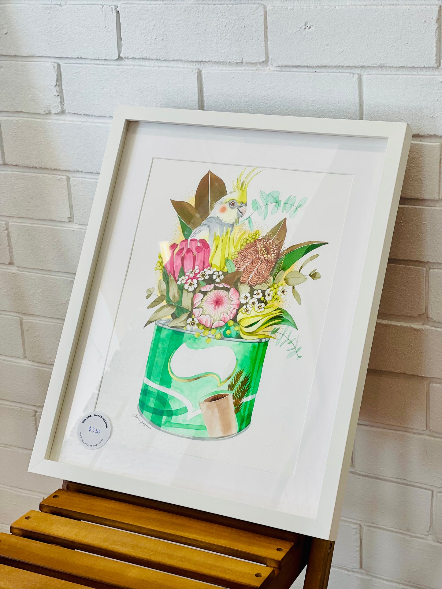 Milo and Weiro botanical watercolour illustration