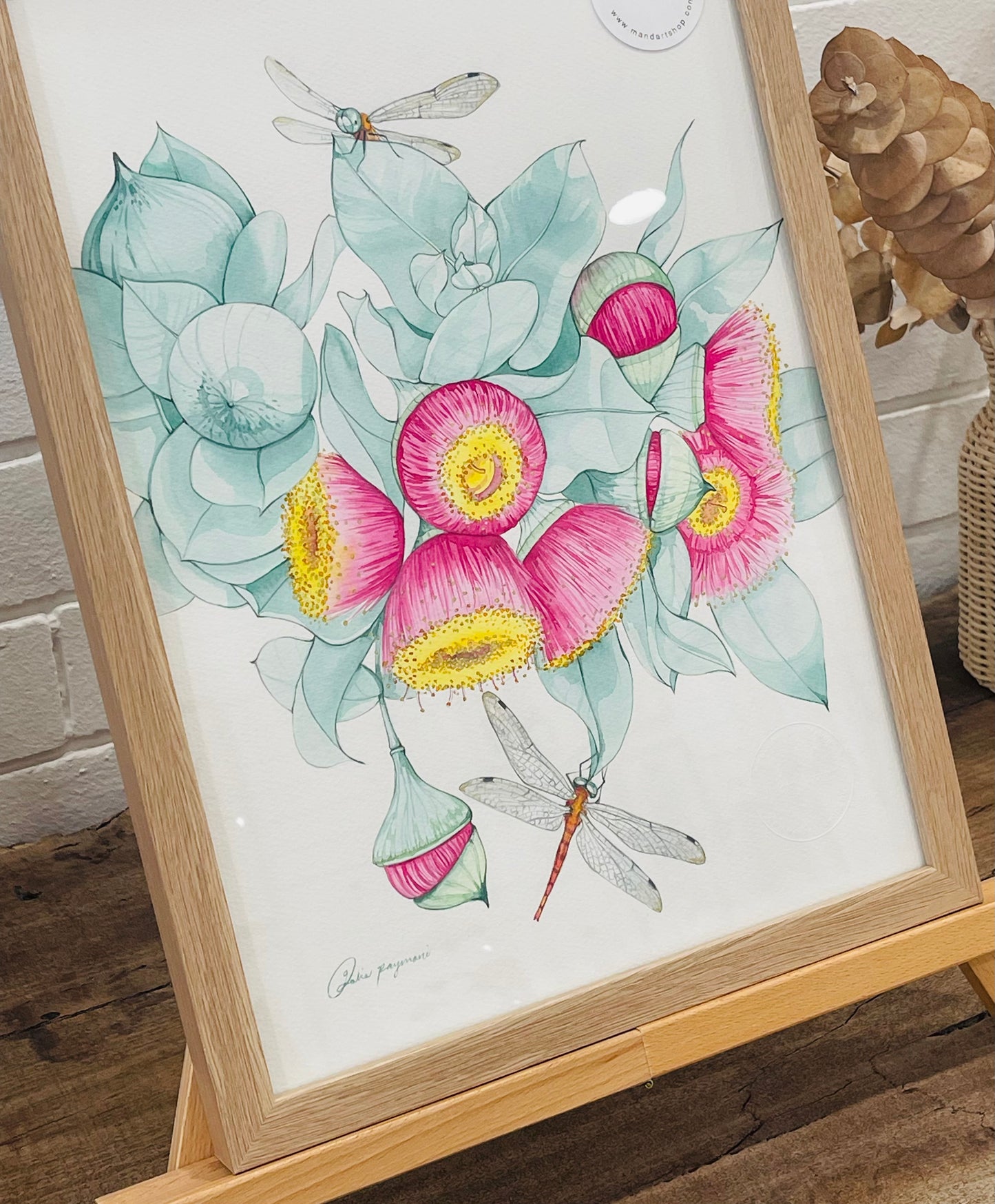 Whispers in bloom original watercolour illustration