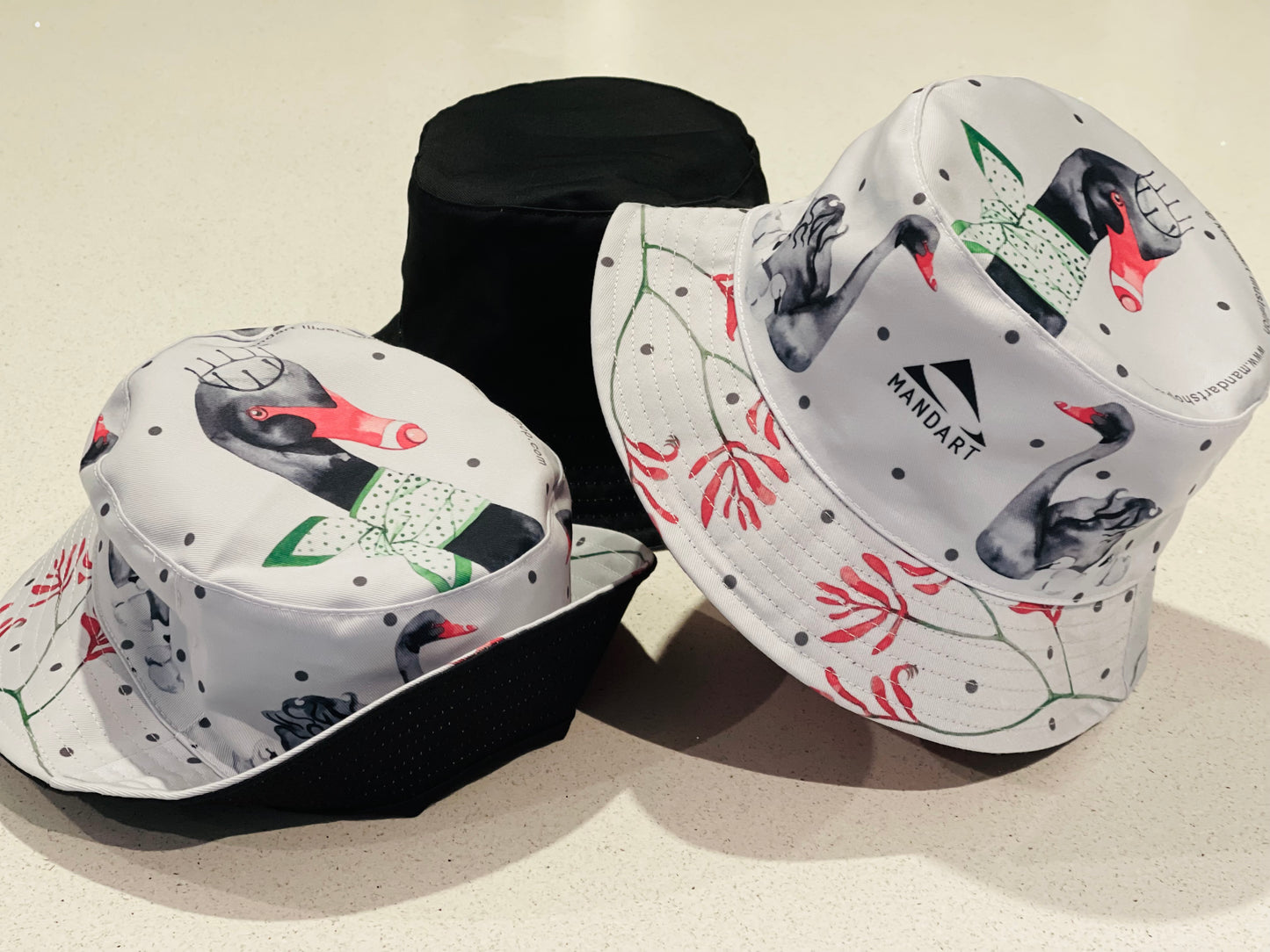 Mandart wildlife bucket hats