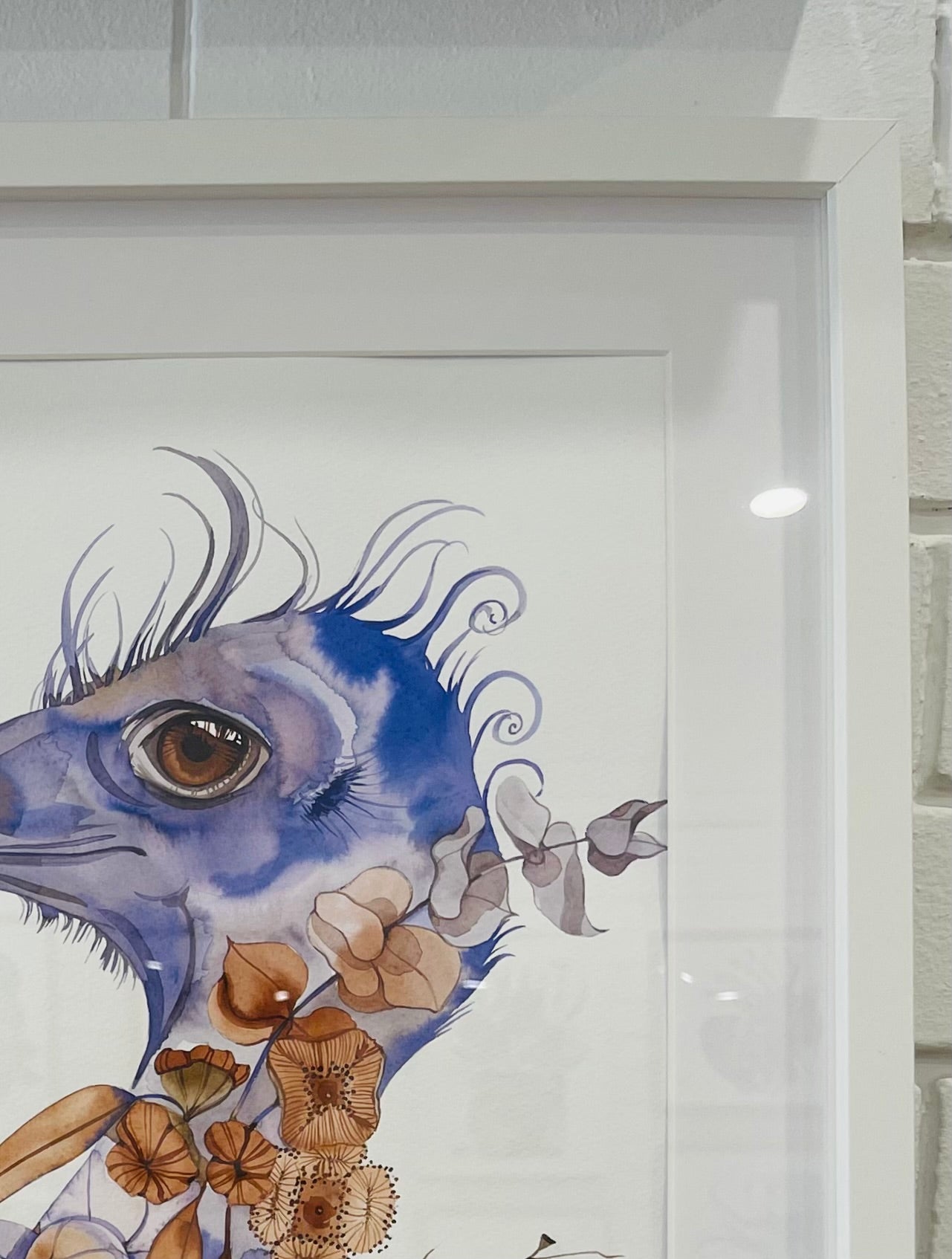 Two spirits one land original illustration