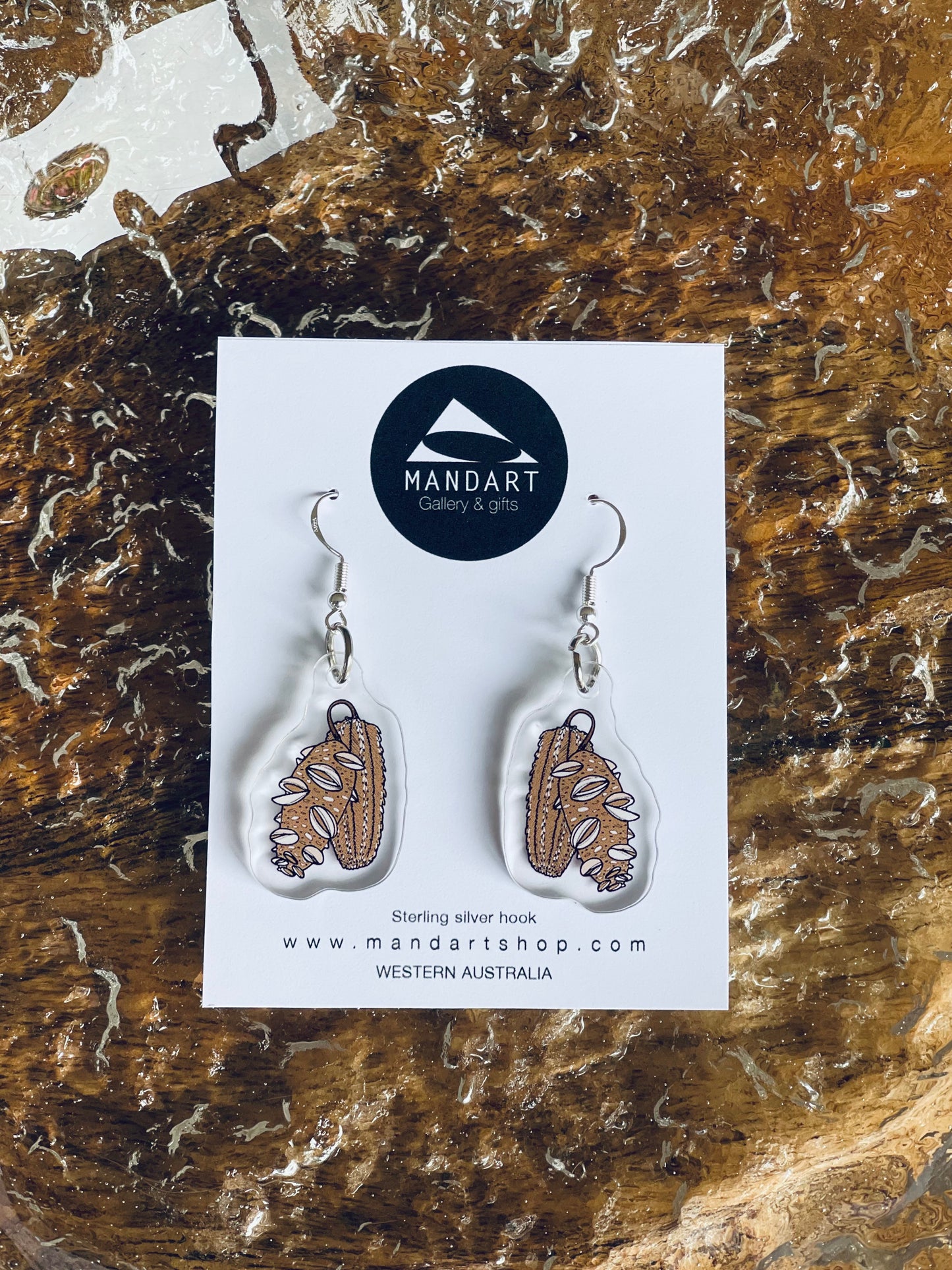 Wildlife acrylic earrings