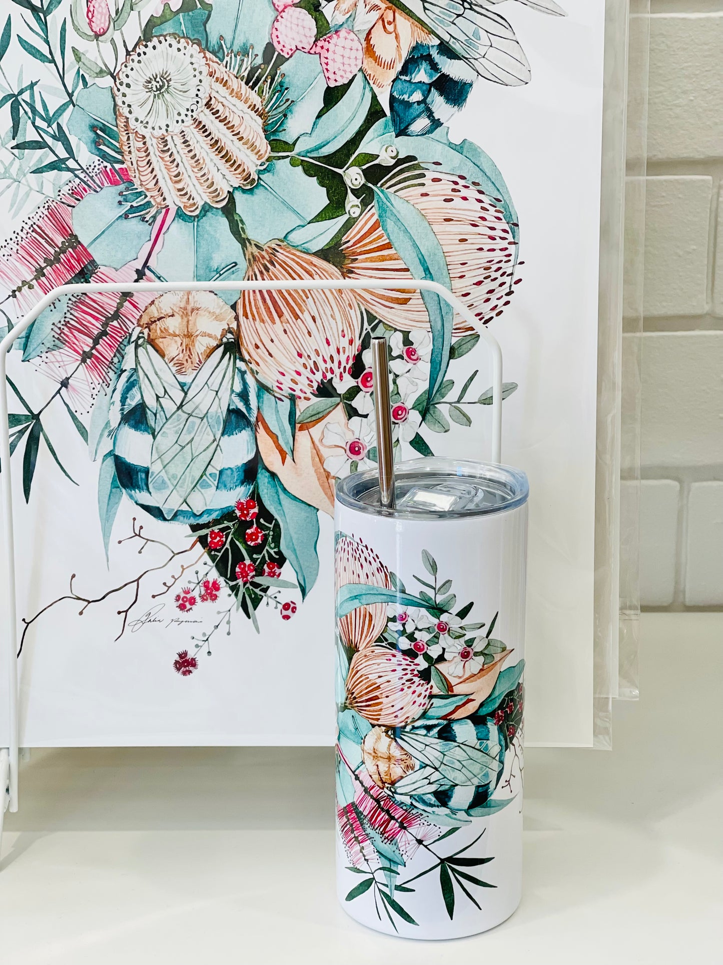 Mandart Stainless Steel Skinny Tumblers