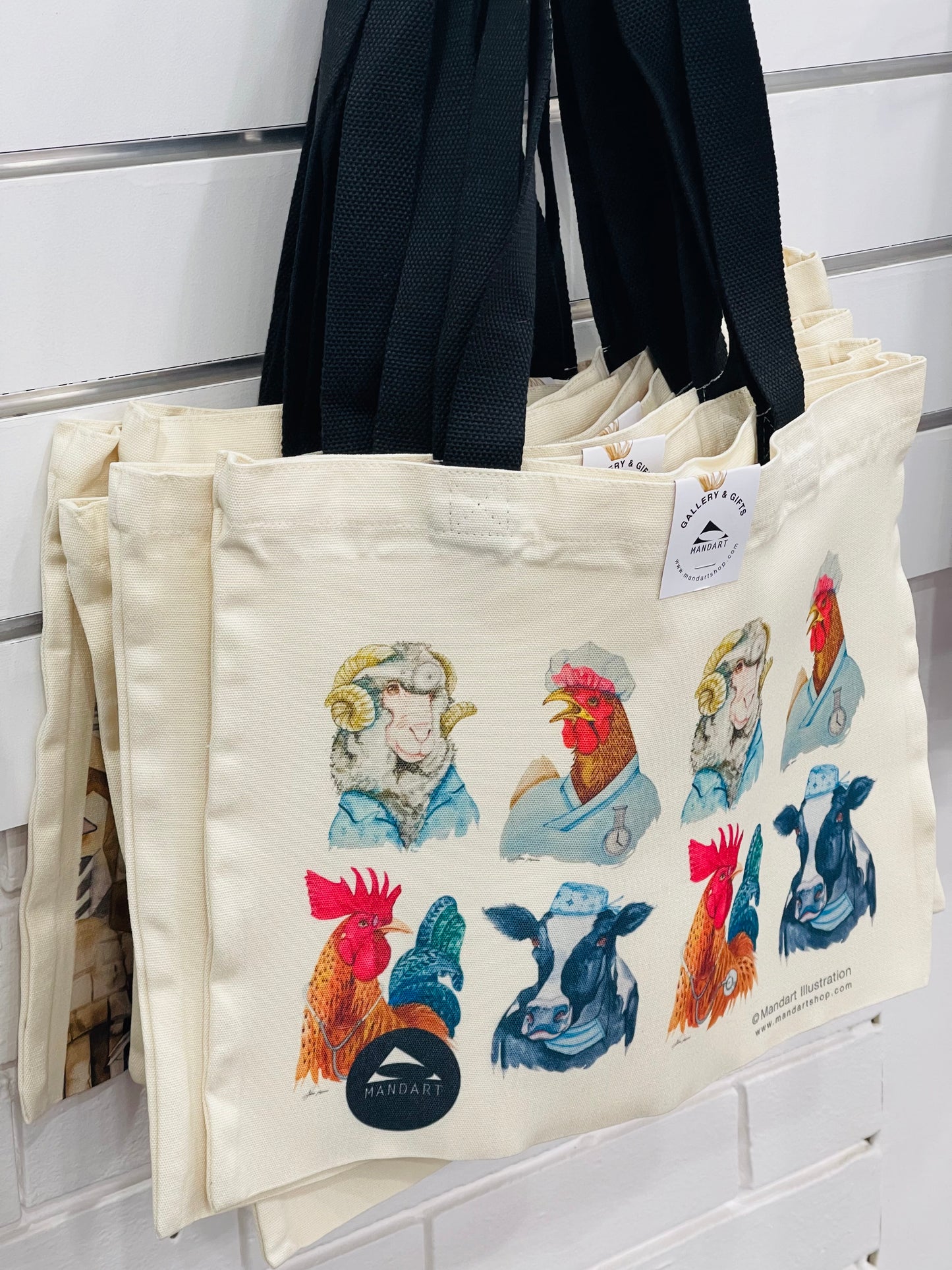 Mandart tote bag