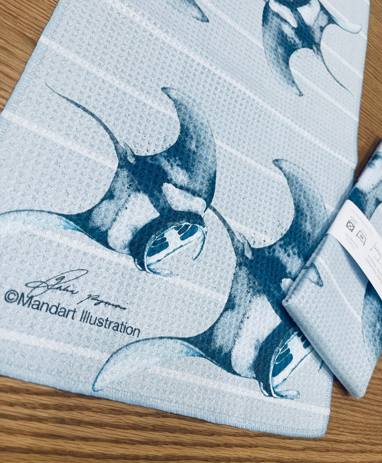 Mandart ocean lover tea towels
