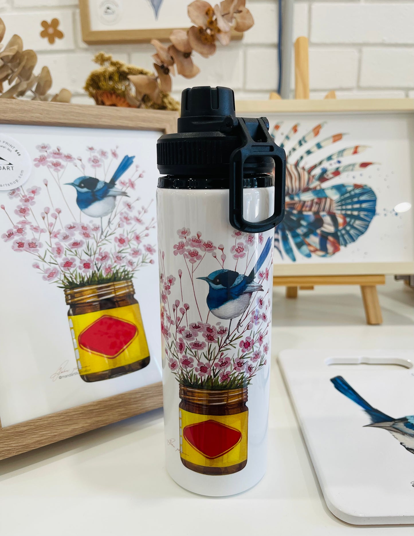 Mandart aluminium drink bottle