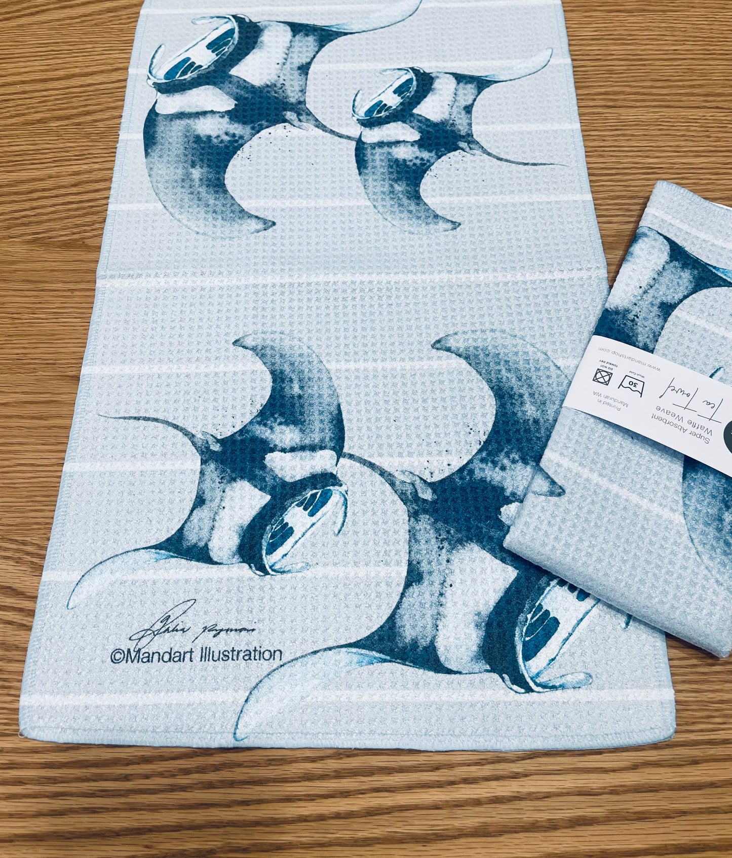Mandart ocean lover tea towels