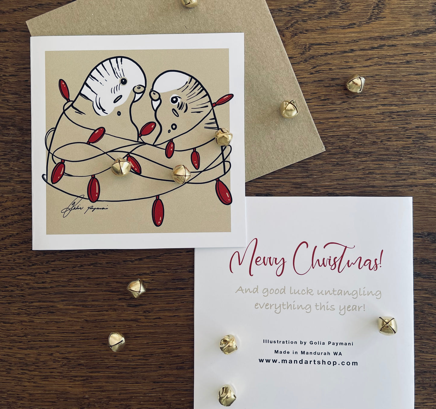 Mandart Christmas red cards