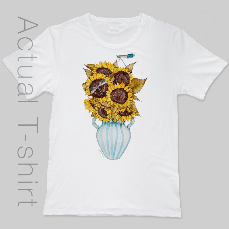 Golden bloom unisex T-shirt