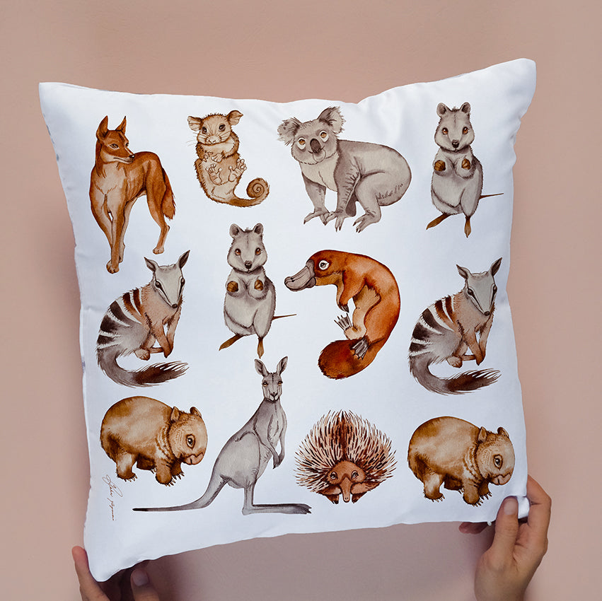 Aussie Animal cushion cover