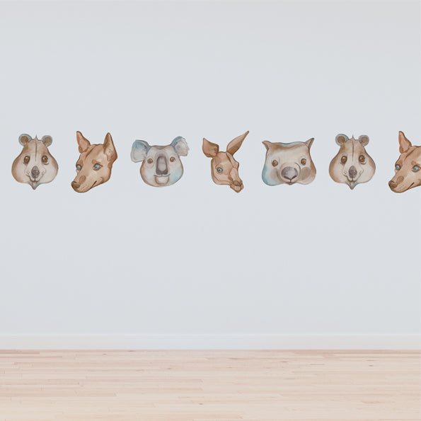 Australian animal wall decal