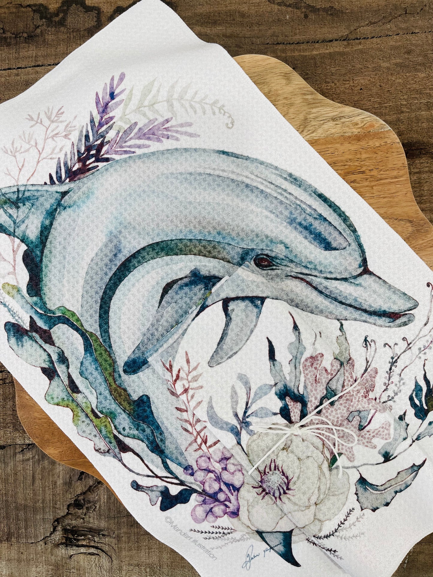 Mandart ocean lover tea towels