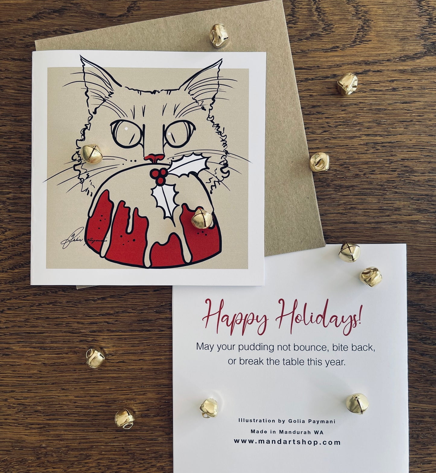Mandart Christmas red cards