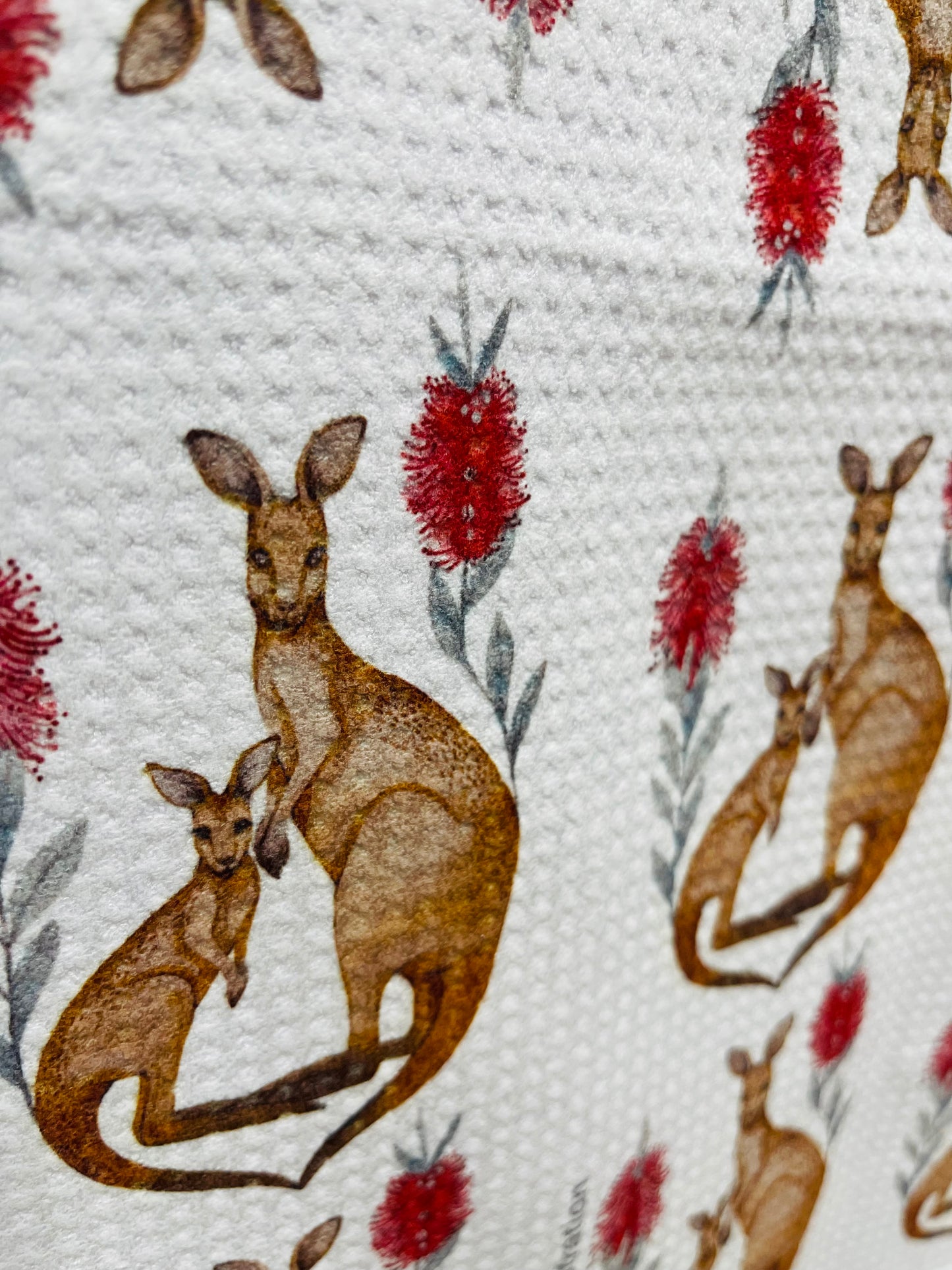 Mandart wildlife and botanical lover tea towels