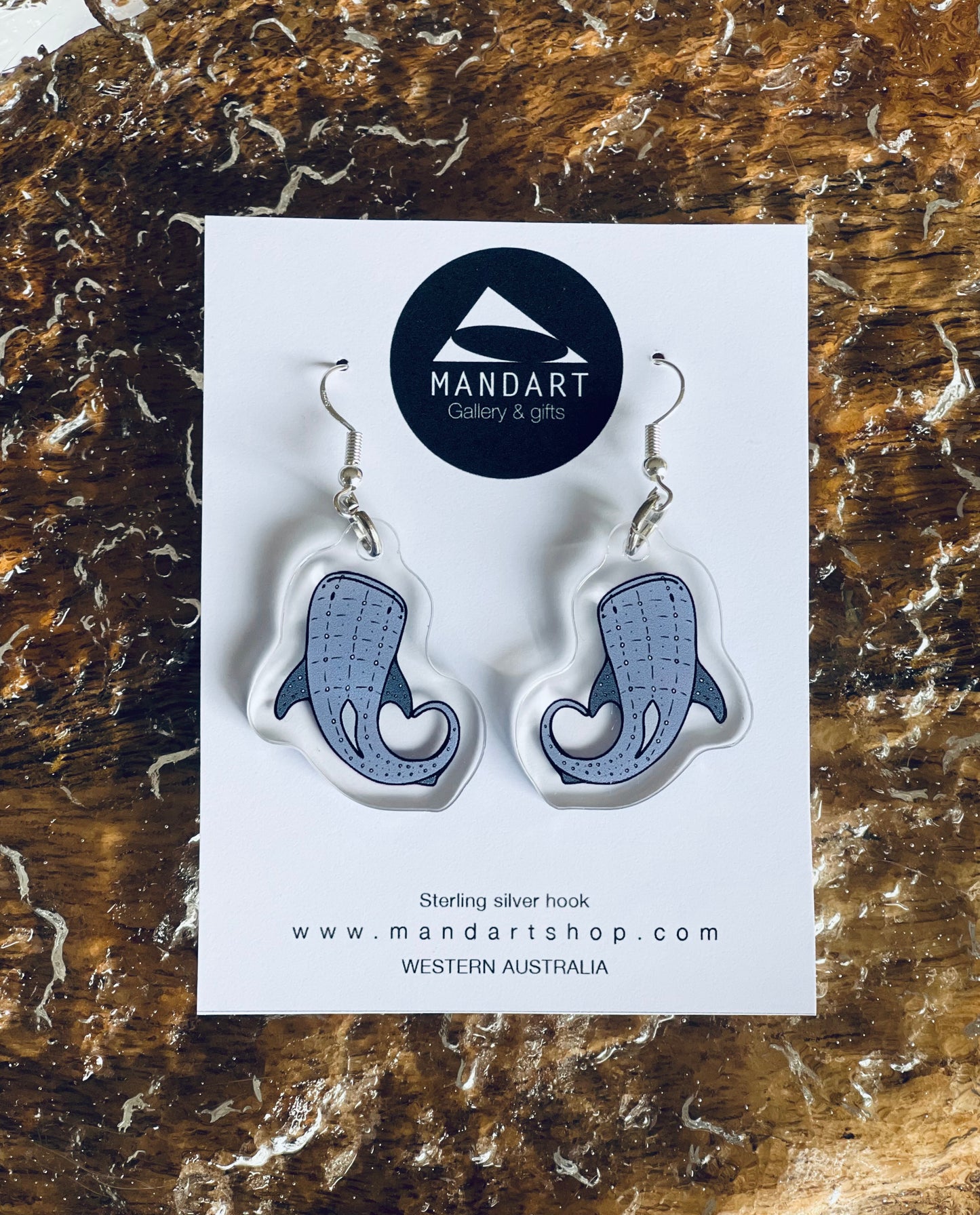 Wildlife acrylic earrings