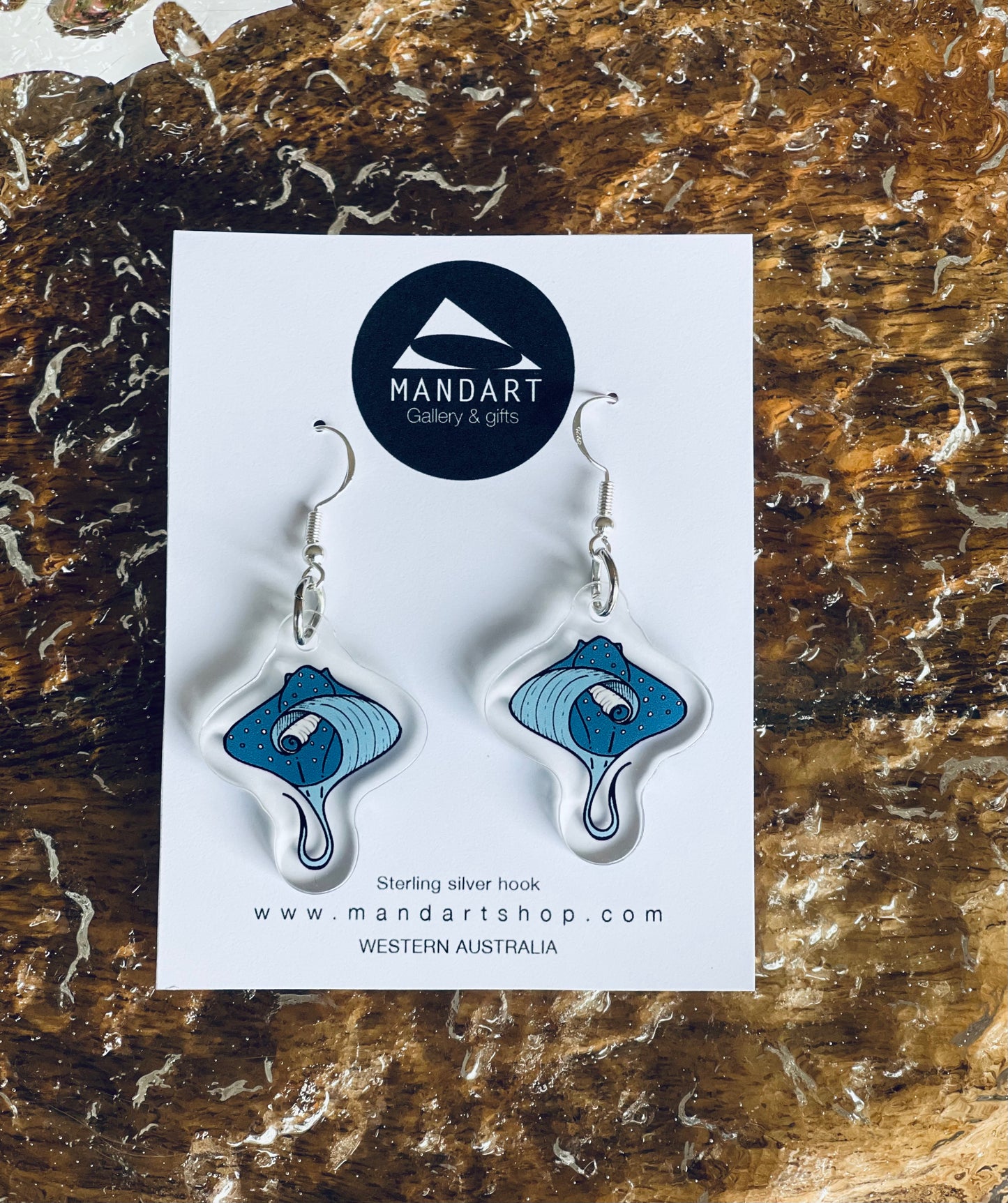 Wildlife acrylic earrings