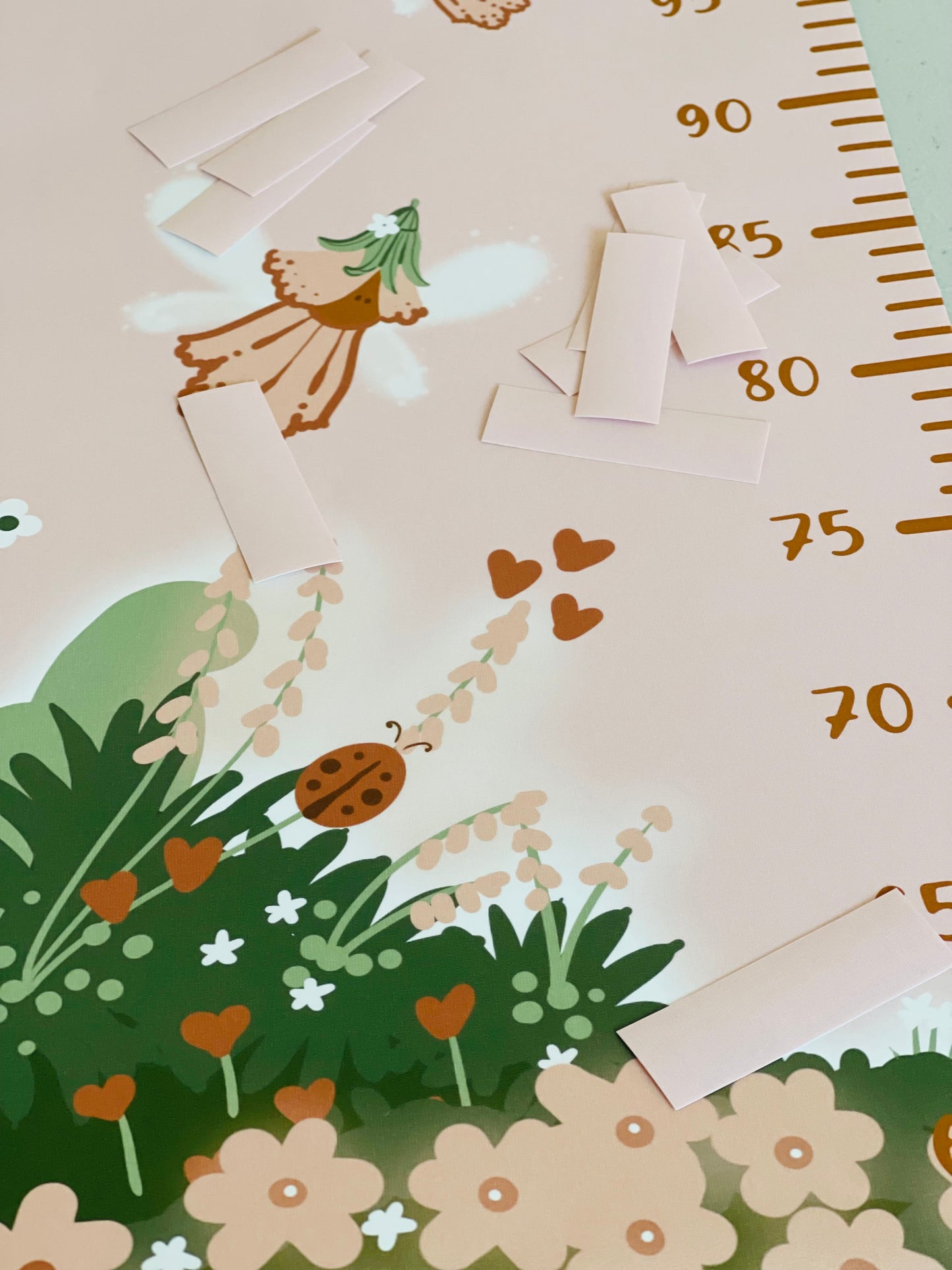 Fairy Growth Chart wall decal