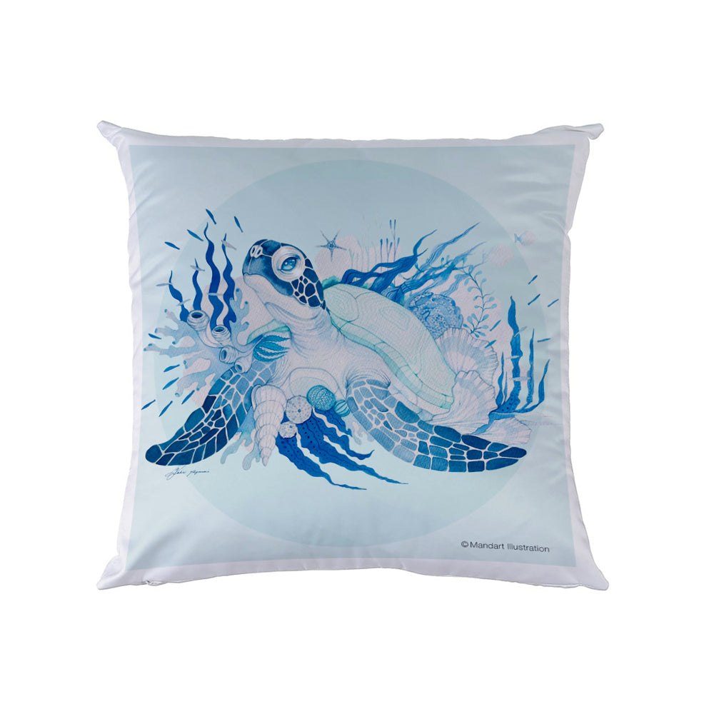 Baby turtle cushion cover