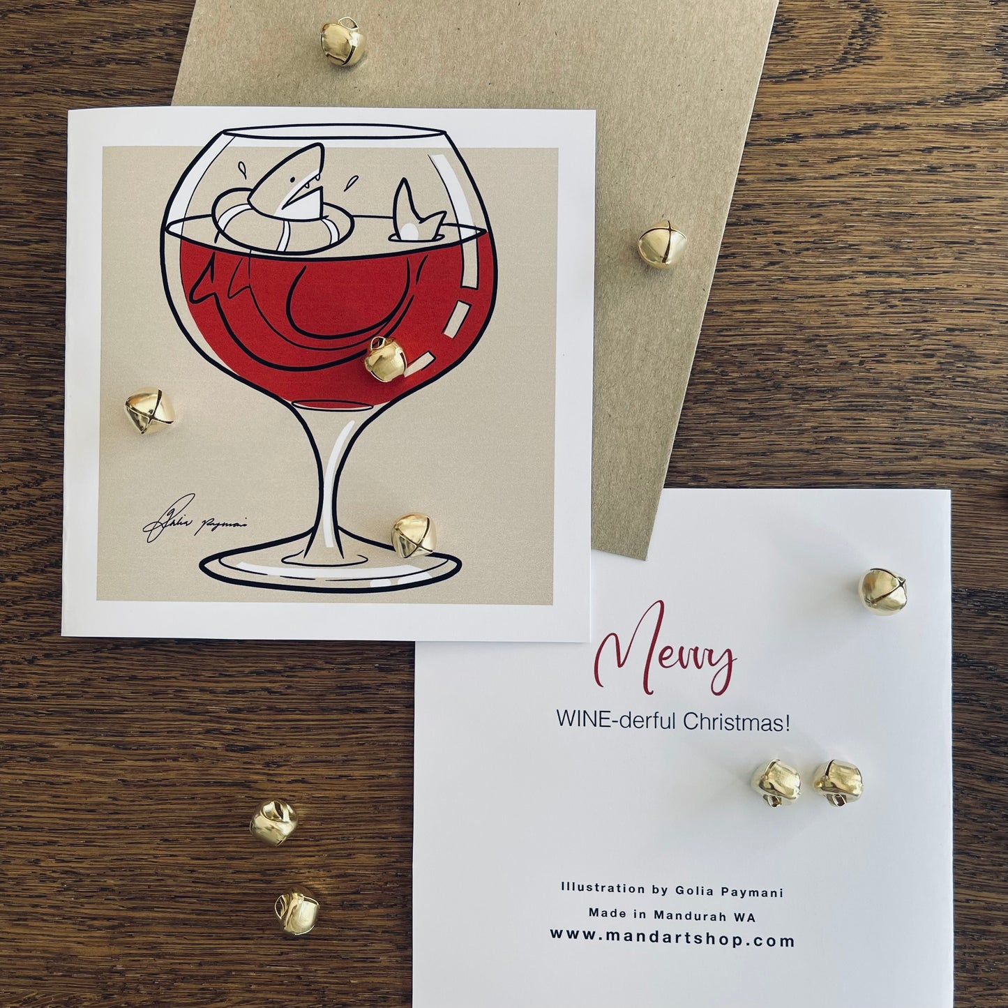 Mandart Christmas red cards