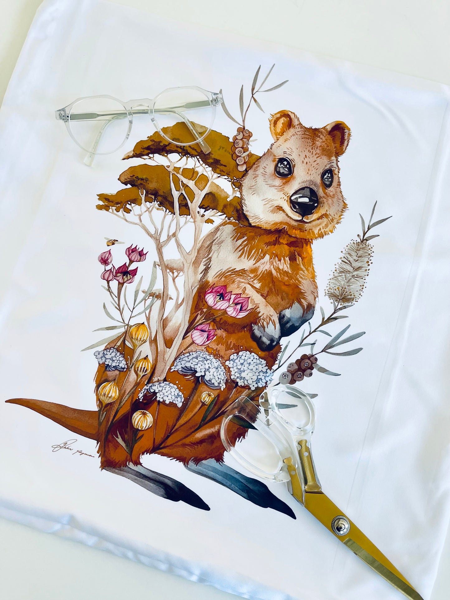 Quokka cushion cover