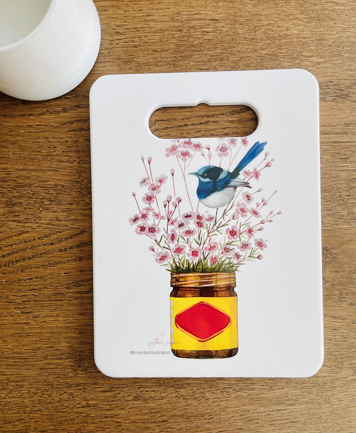 Aussie theme ceramic trivet