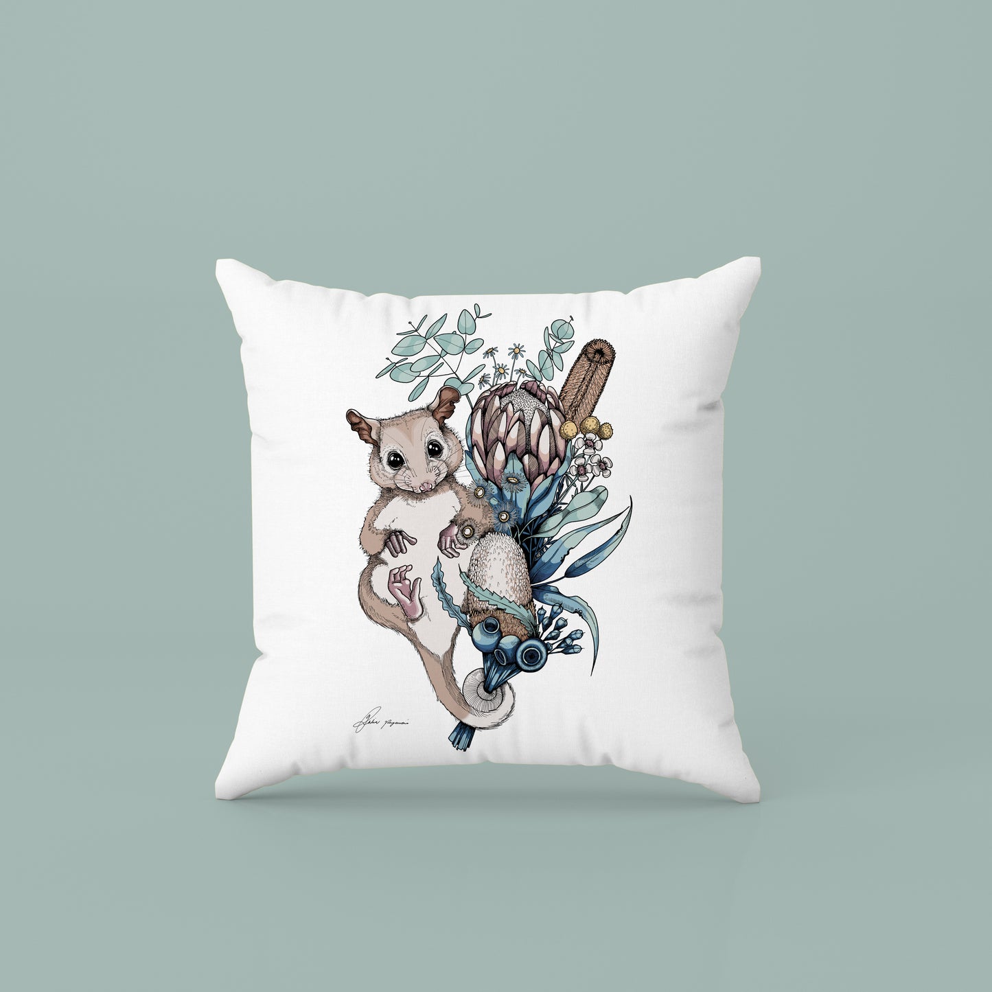 Possum cushion cover