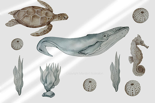 Sea to see wall decal