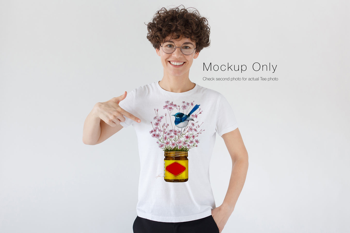 Vegemite & bluewren unisex T-shirt