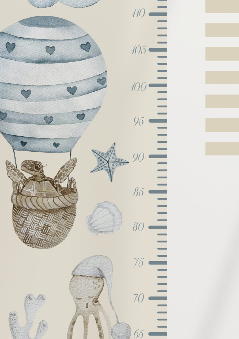 Growth Chart wall decal