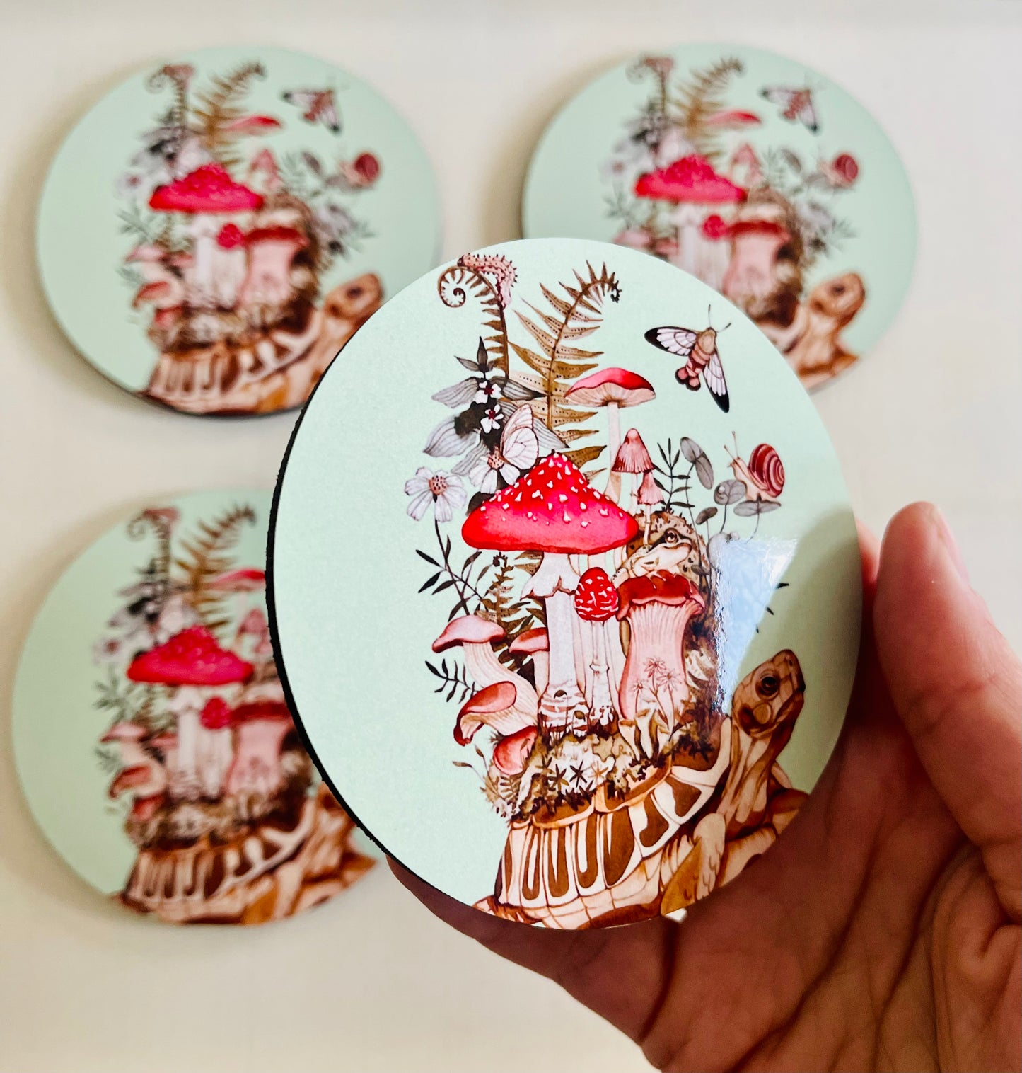 Slow living coasters