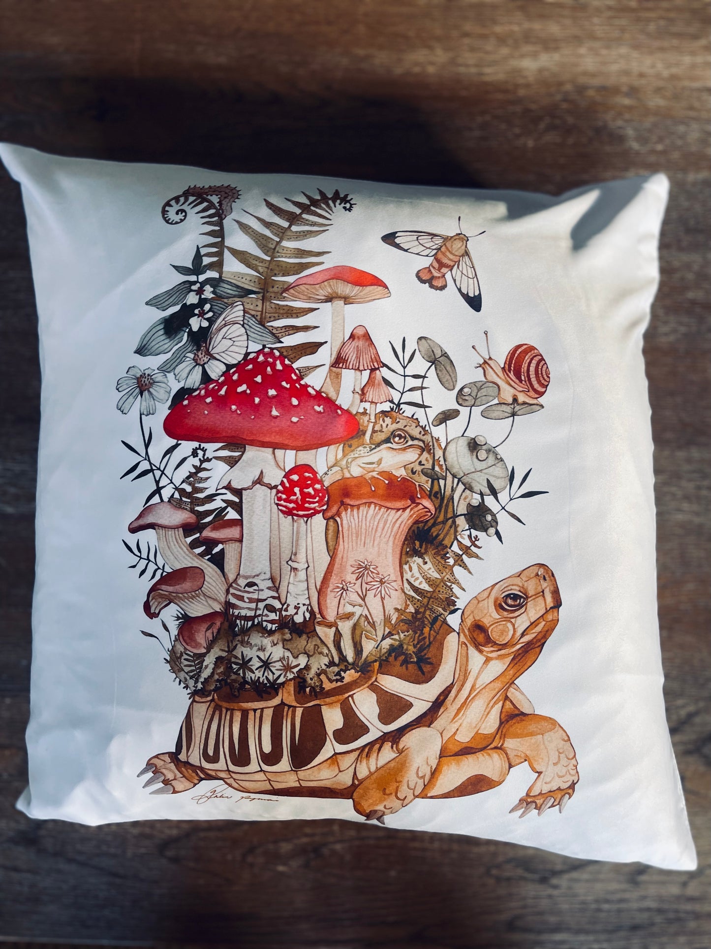 Slow living watercolour print
