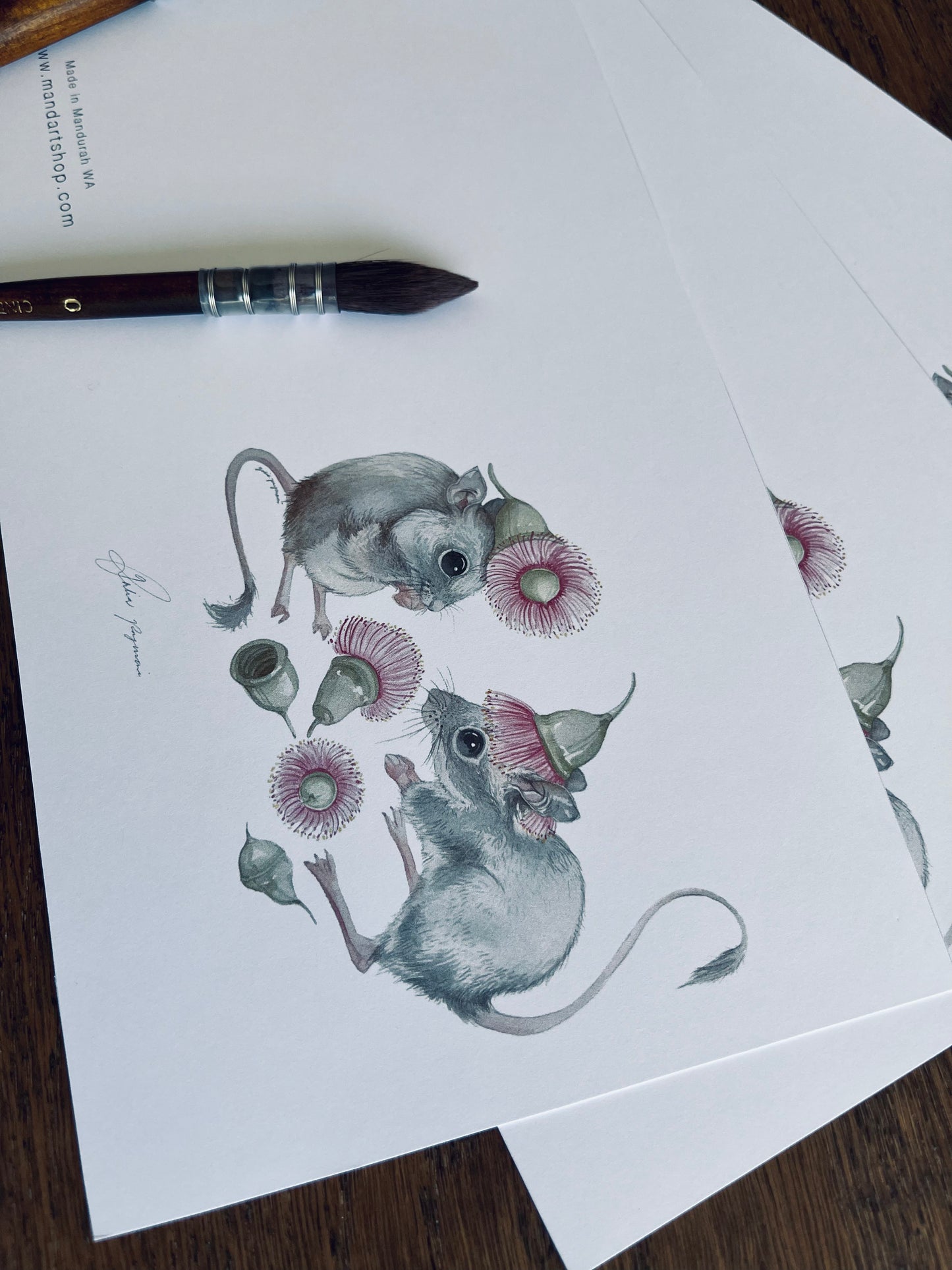 Mice art card sets