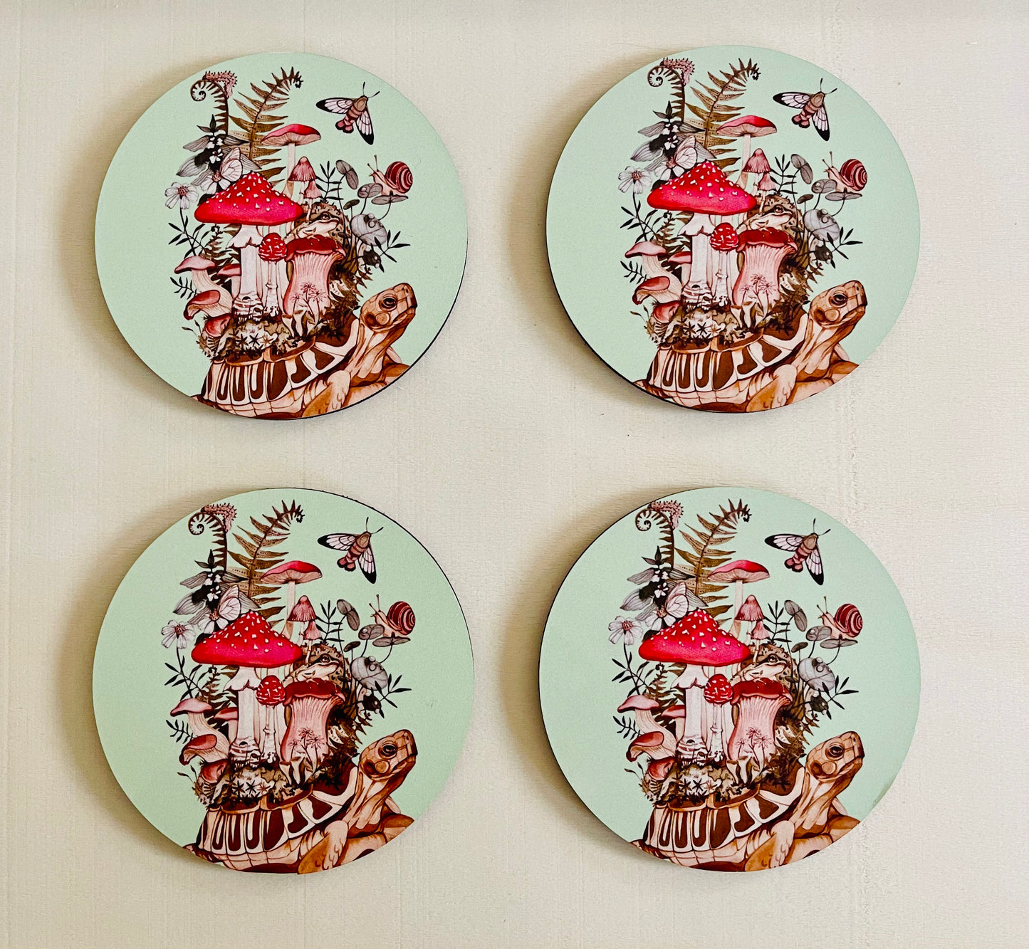 Slow living coasters
