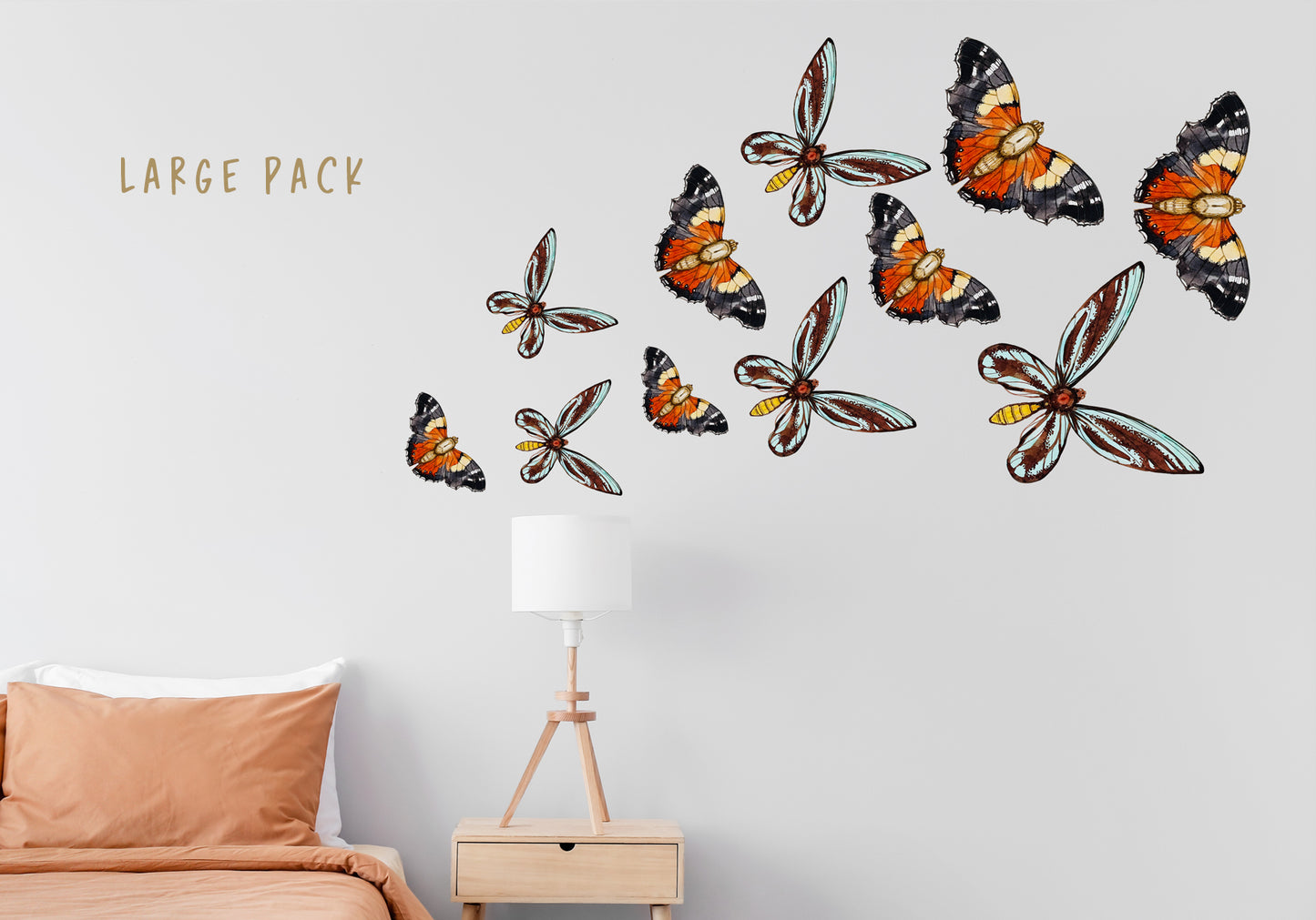 Butterflies wall decal