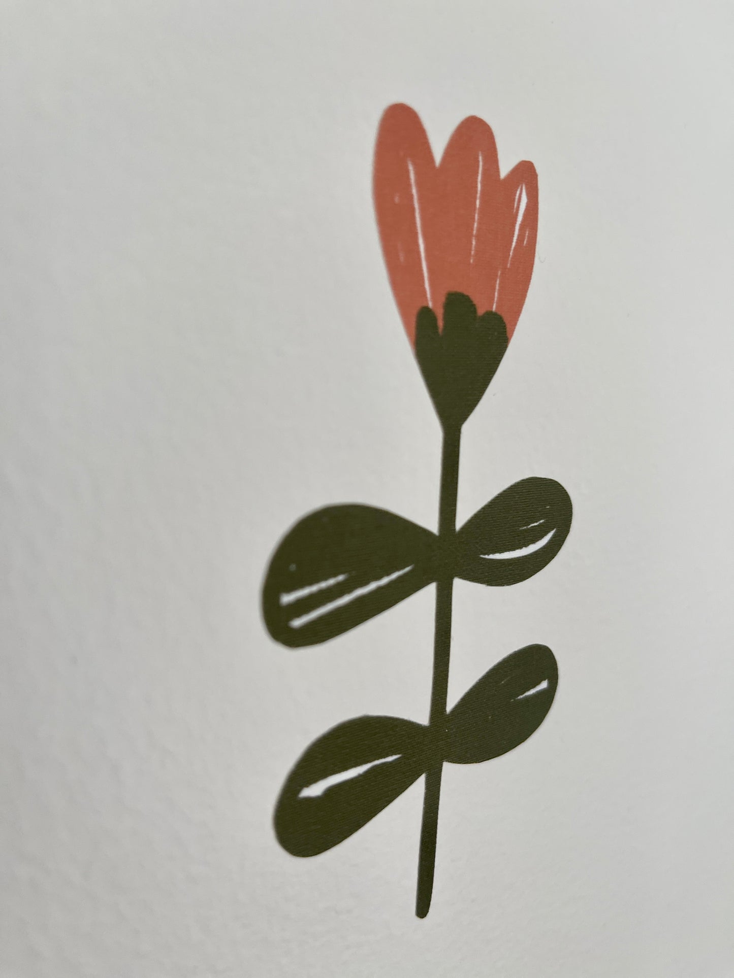 Flowers fabric removable and reusable wall decal