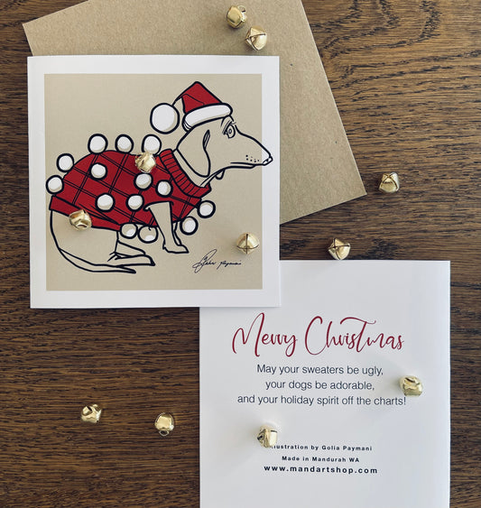 Mandart Christmas red cards