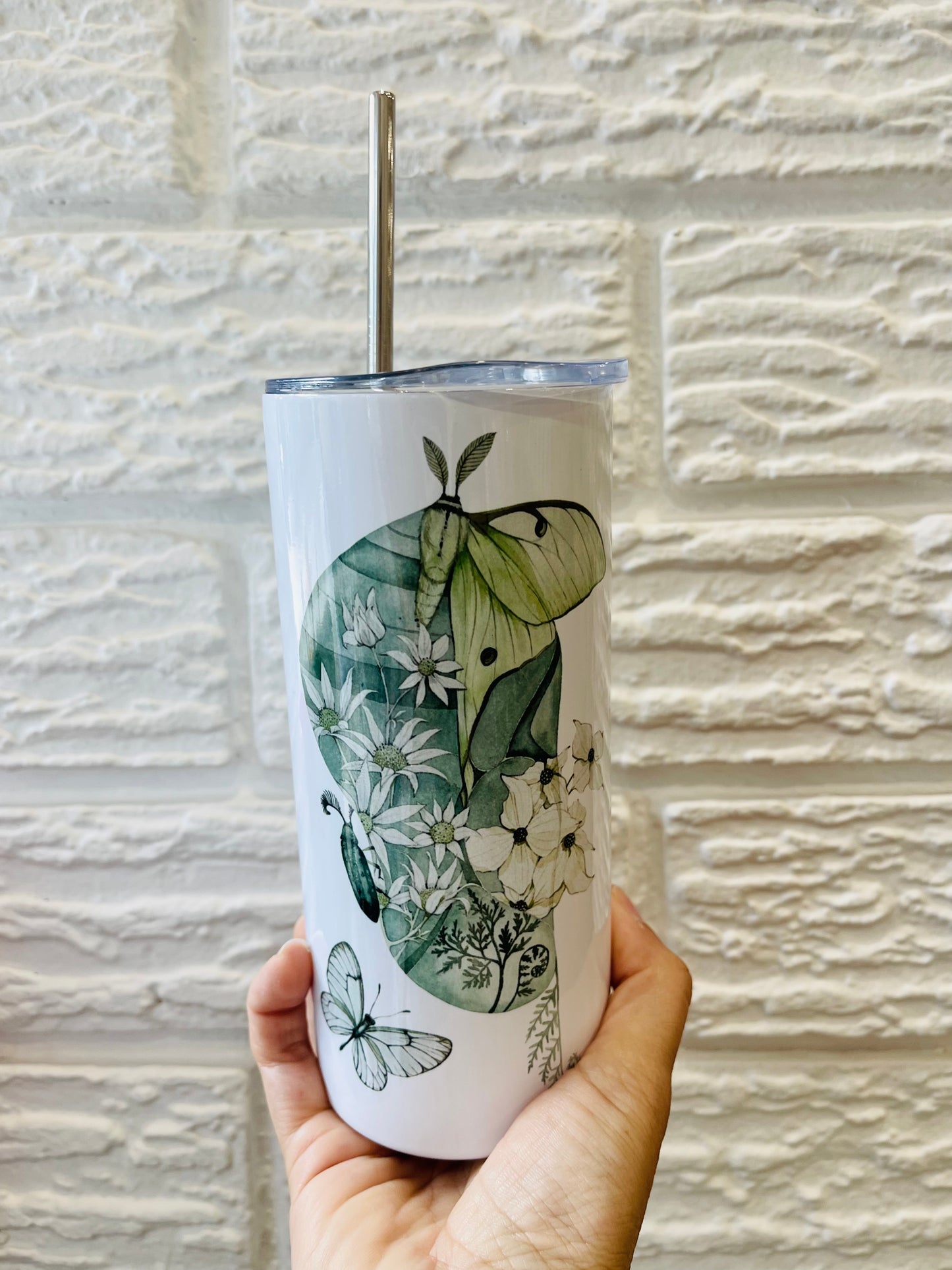 Mandart Stainless Steel Skinny Tumblers