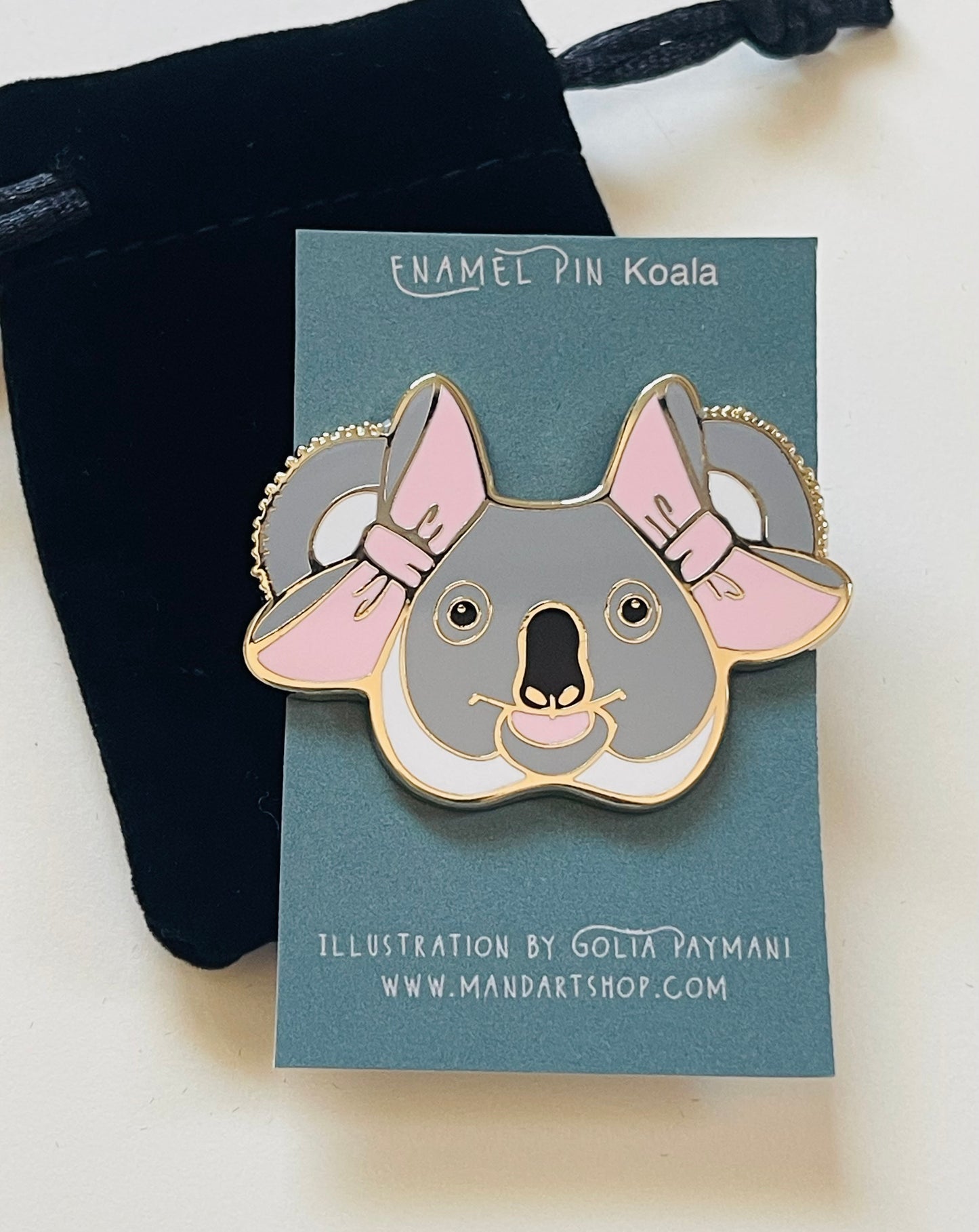 Mandart enamel pins