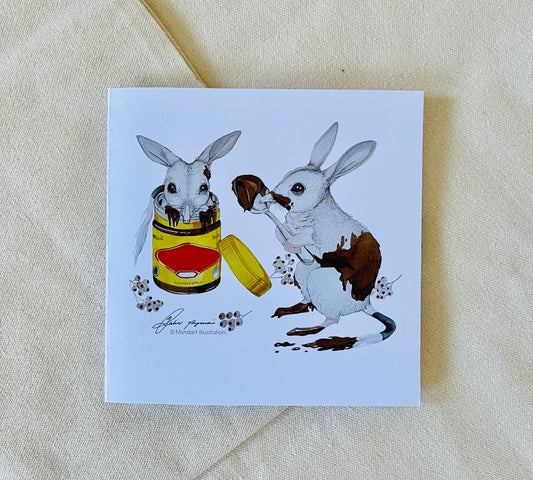 Aussie Easter card