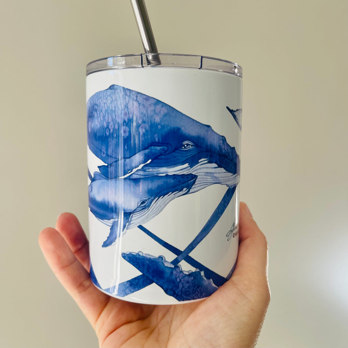 Mandart Stainless Steel wine/coffee tumblers