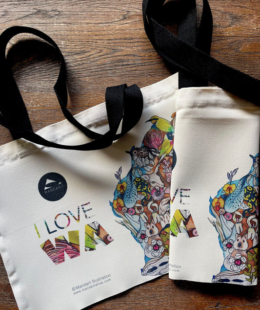 Mandart tote bag