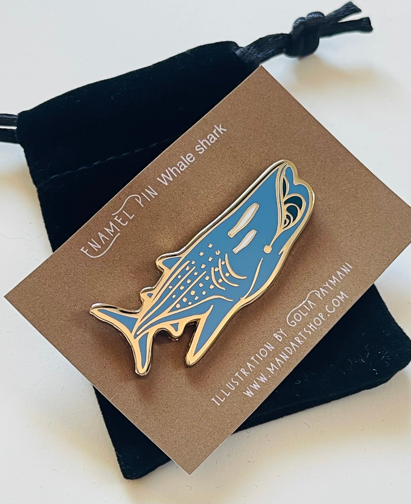 Mandart enamel pins