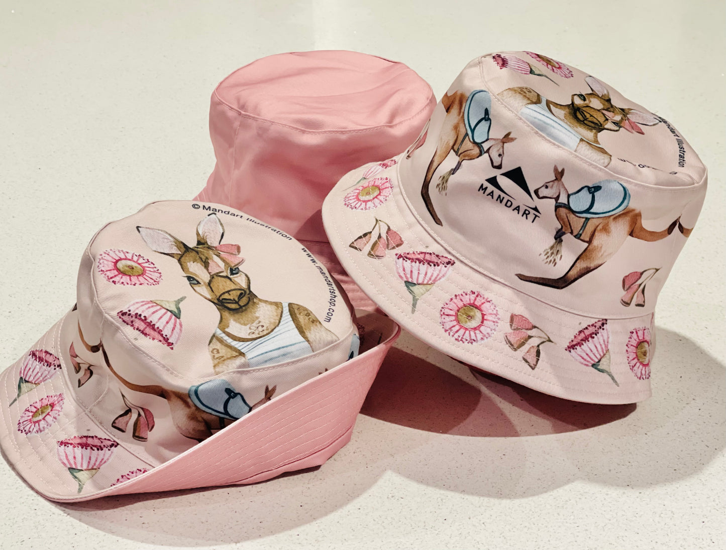 Mandart wildlife bucket hats