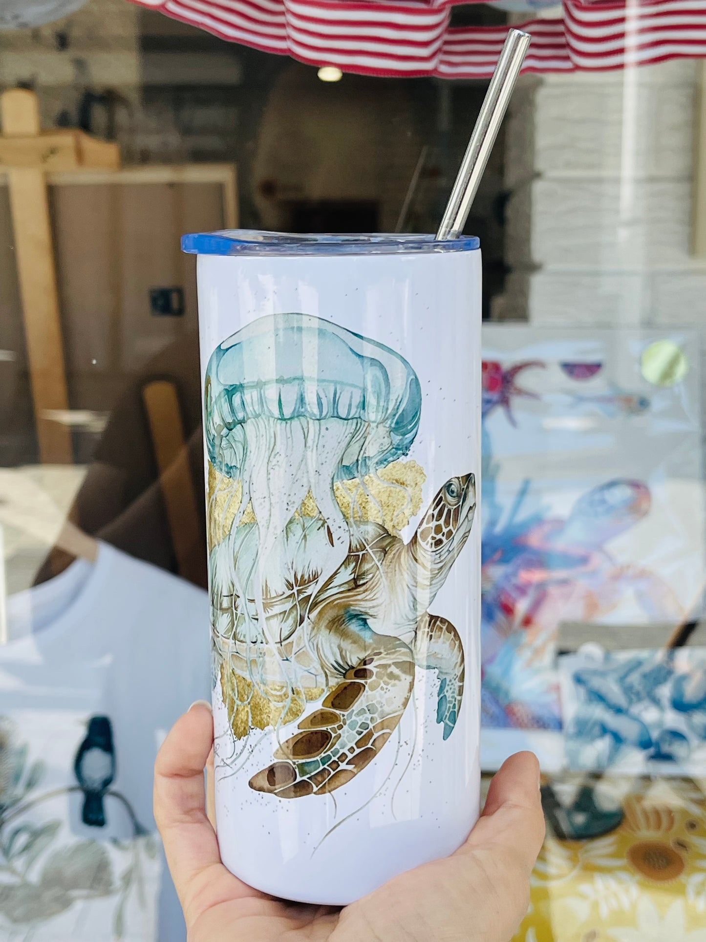 Mandart Stainless Steel Skinny Tumblers