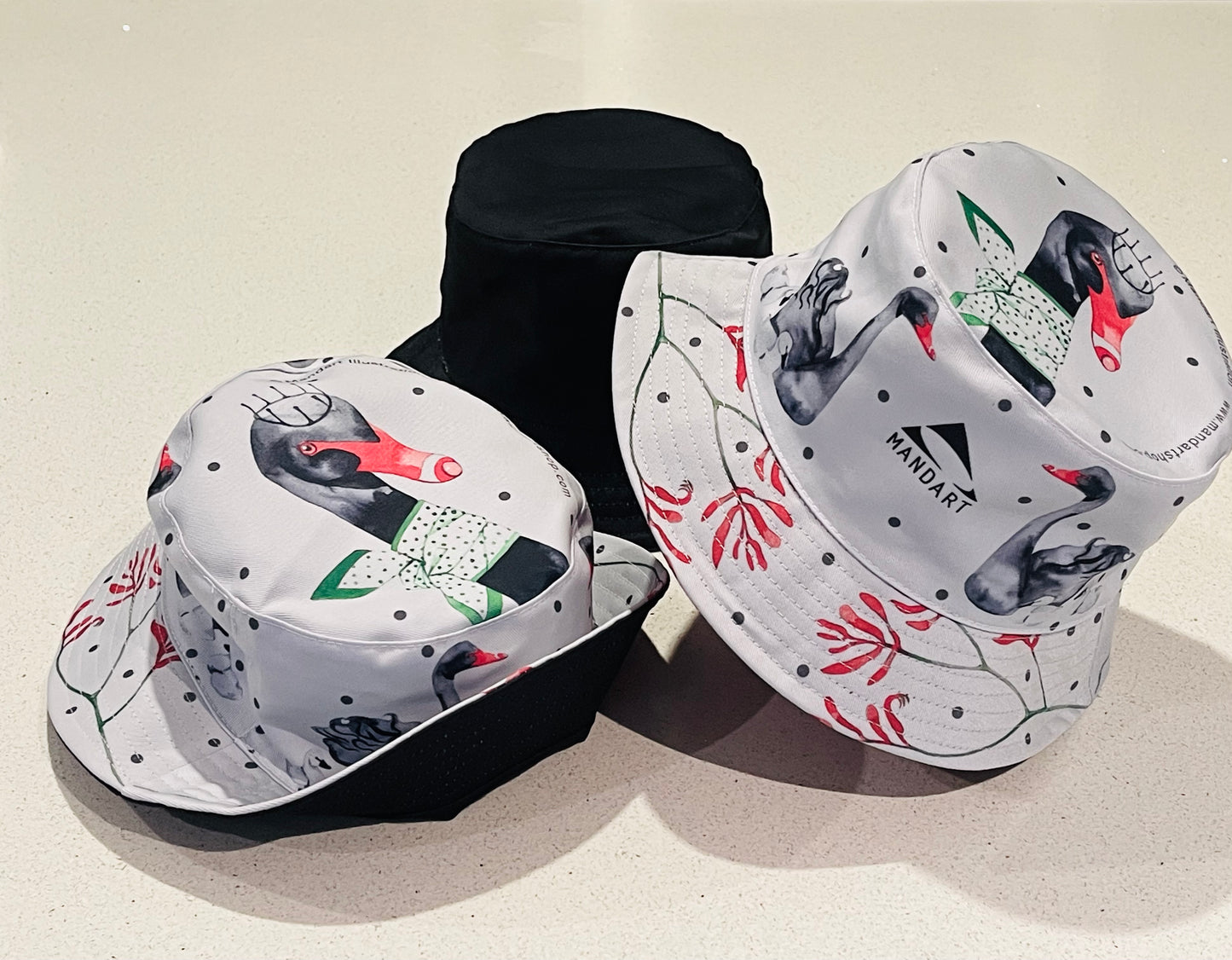 Mandart wildlife bucket hats