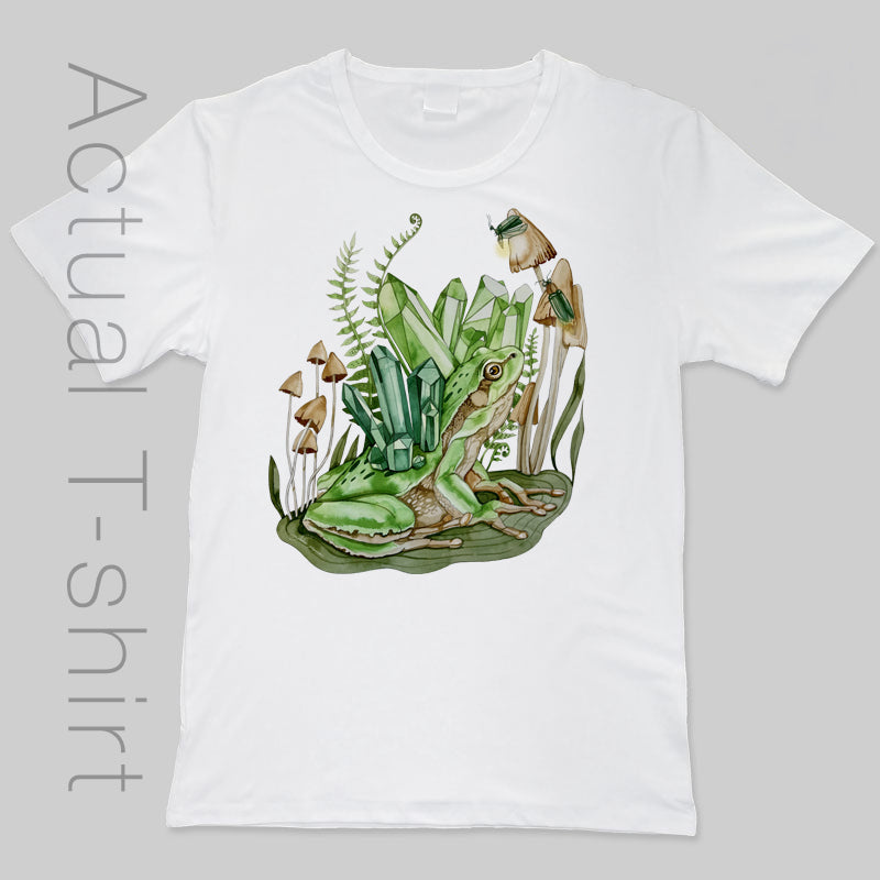 Green frog unisex T-shirt