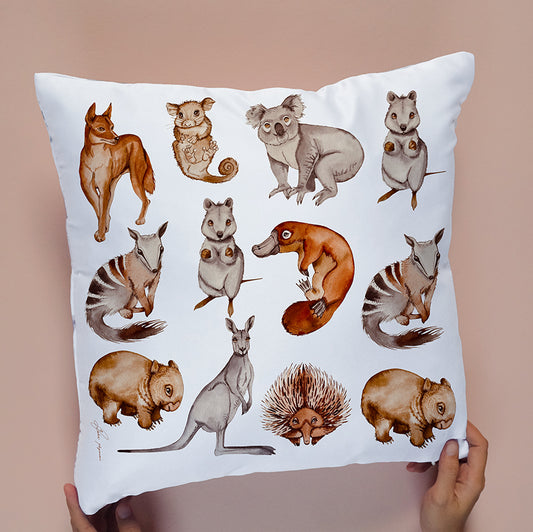 Aussie Animal cushion cover