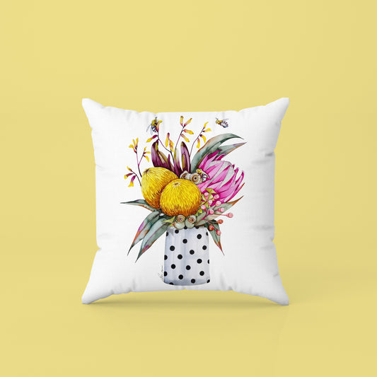 Aussie flowers cushion cover