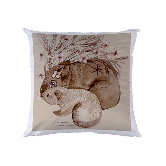 Wombats cushion cover